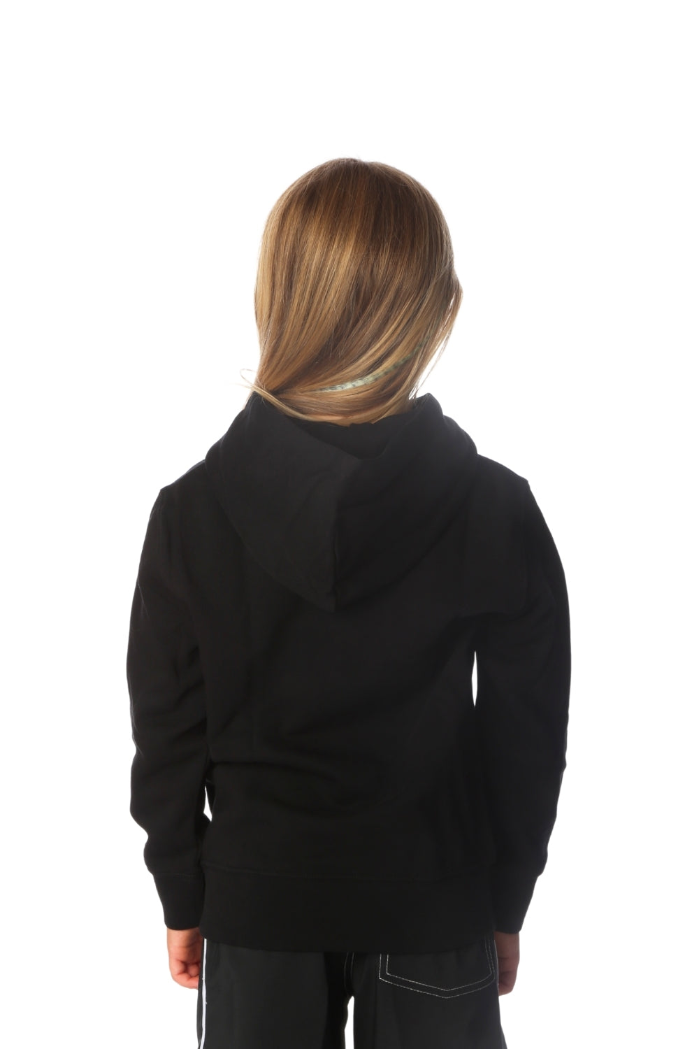 Tiki Shark Mini Hoodie Black