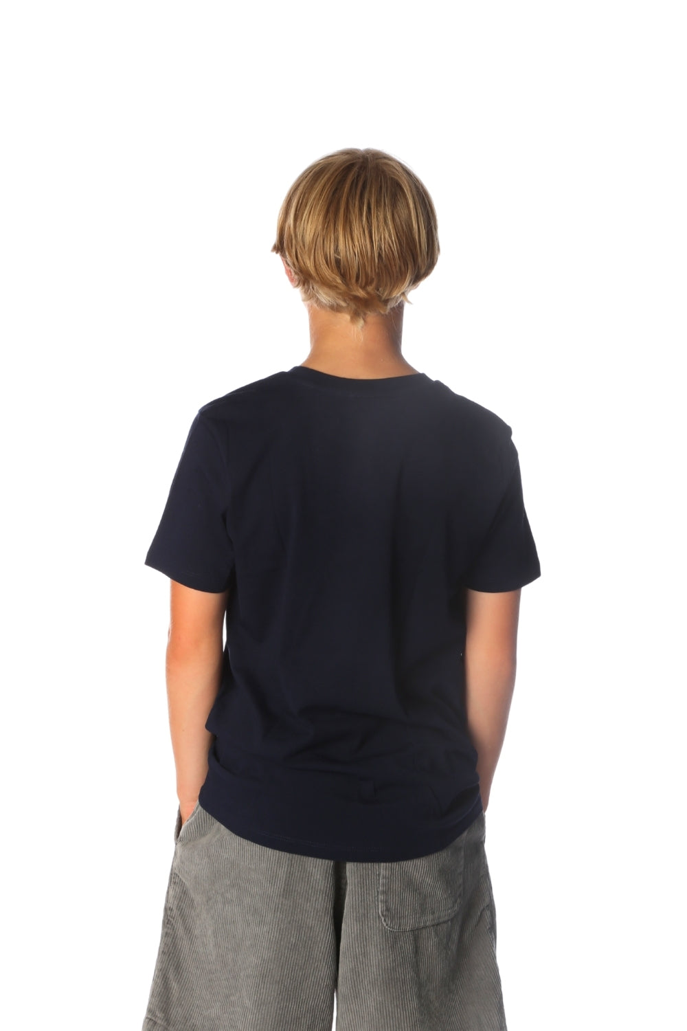 Tiki Shark Mini T Shirt Navy