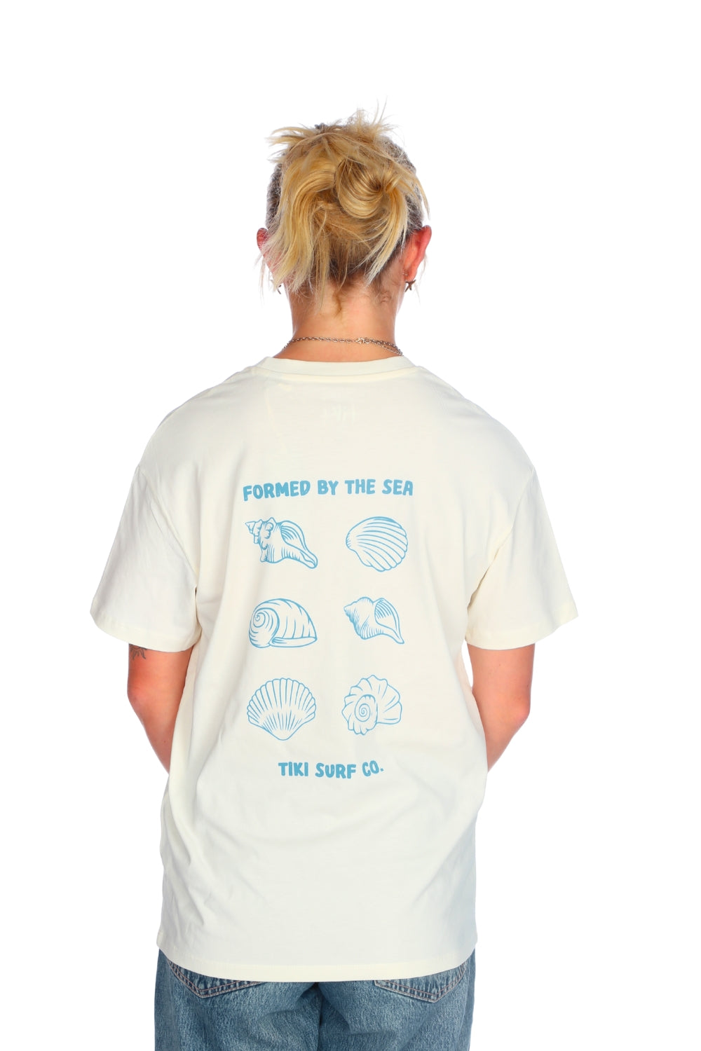 Tiki Shells T-Shirt Ivory