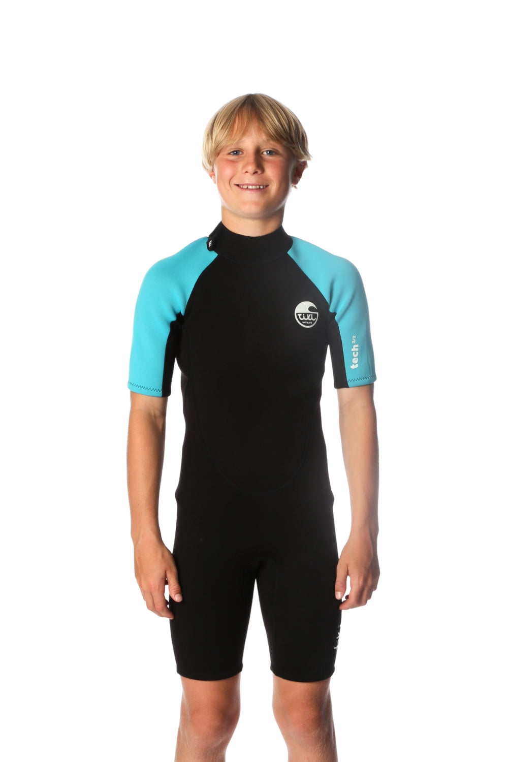 Tiki Tech 3/2 Youth Spring Shorty Wetsuit