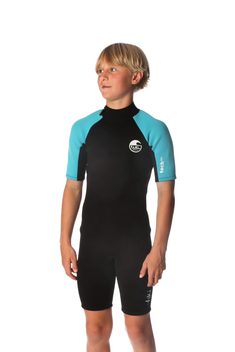 Tiki Tech 3/2 Youth Spring Shorty Wetsuit