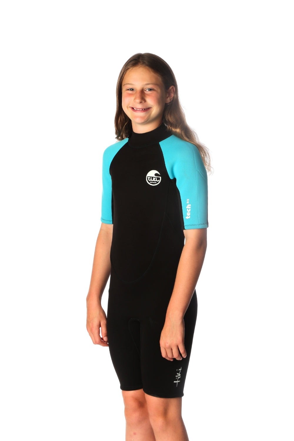 Tiki Tech 3/2 Youth Spring Shorty Wetsuit