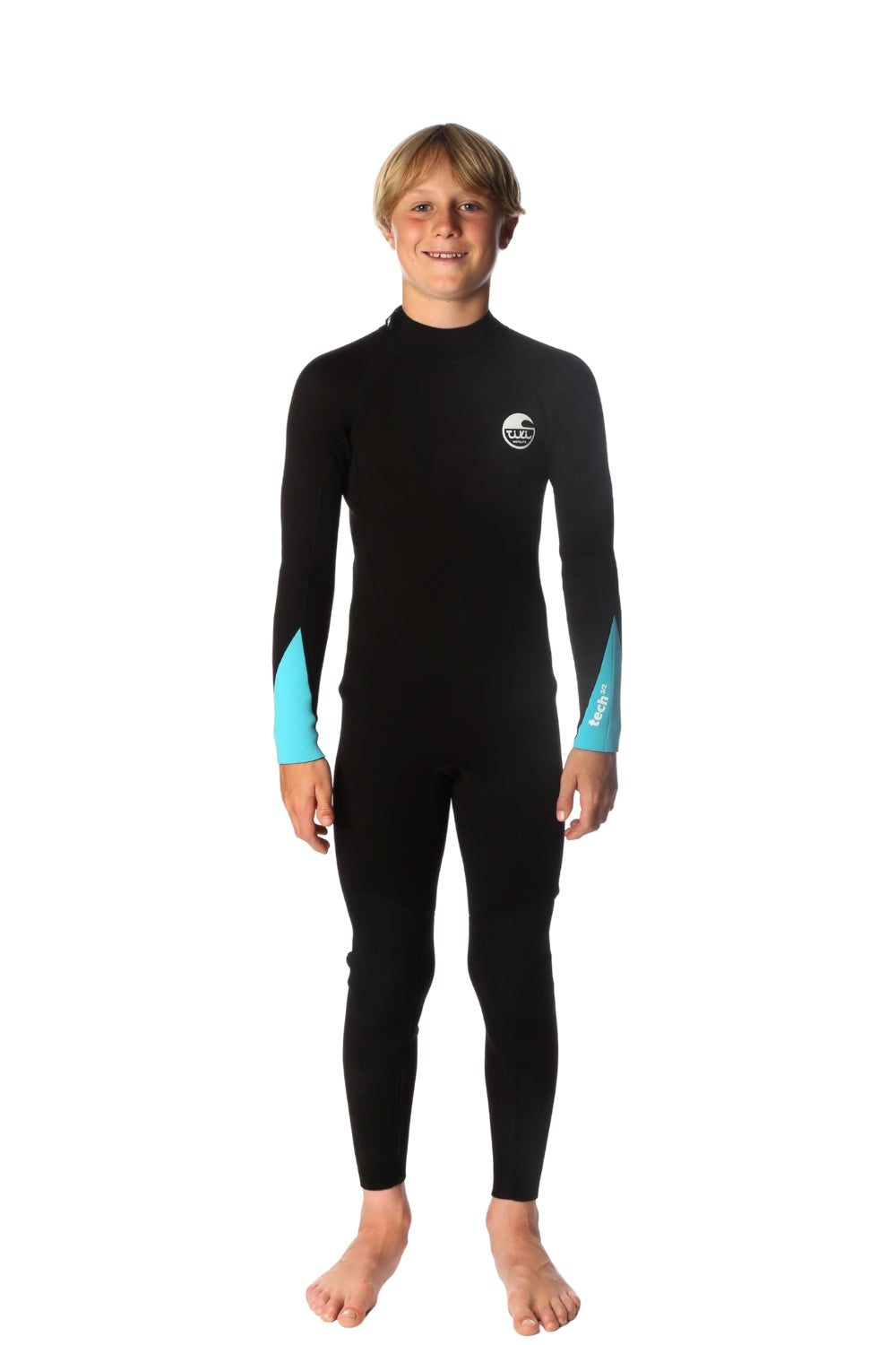 Tiki Tech 3/2 Youth Back Zip Wetsuit