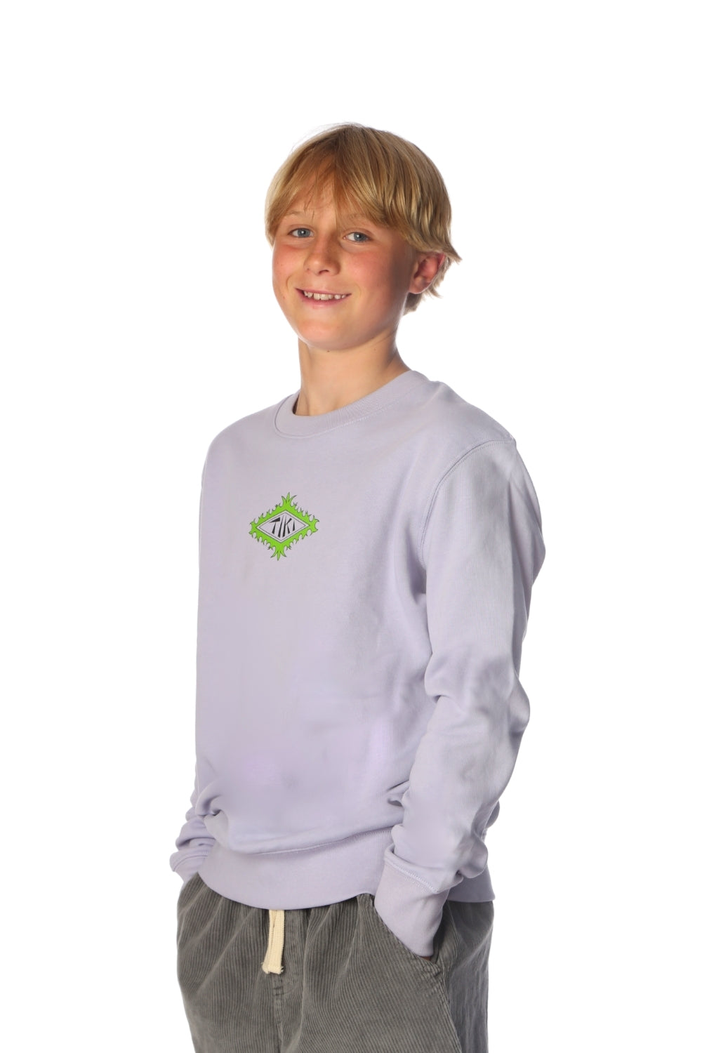 Tiki Tribal Mini Crew Lavender