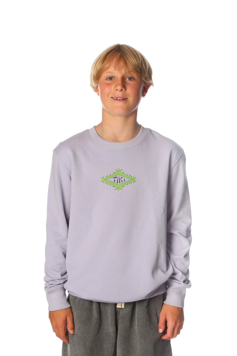 Tiki Tribal Mini Crew Lavender