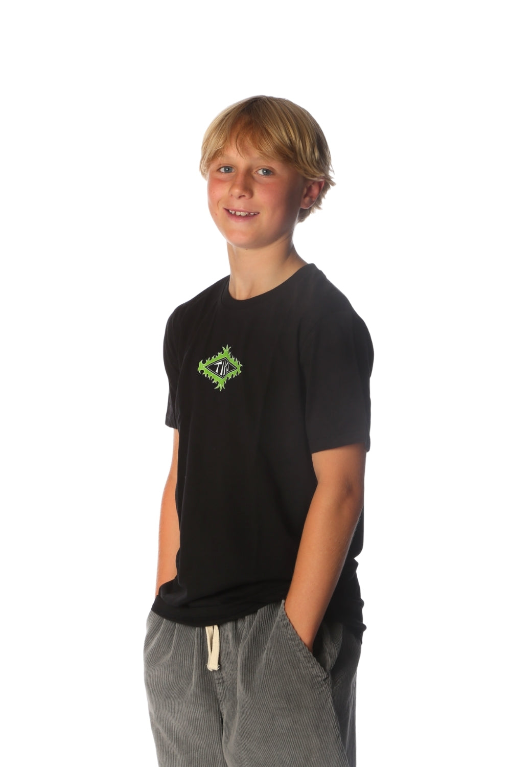 Tiki Tribal Mini T-Shirt Black¡