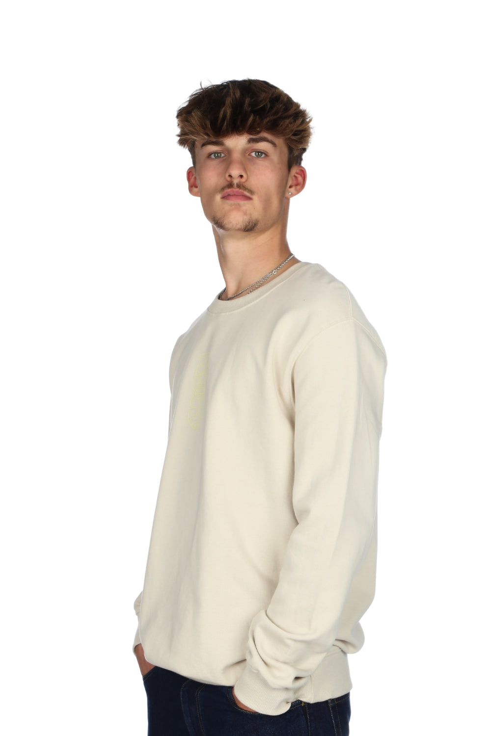 Tiki Two Faced Crew Bone