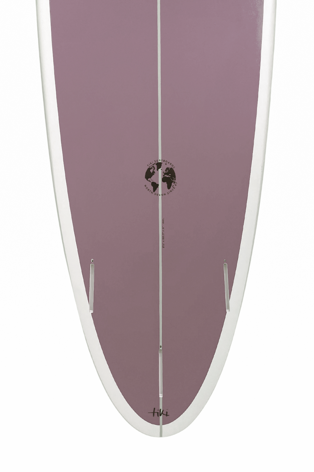 Tiki Evolution Glide Surfboard Toadstool Mauve