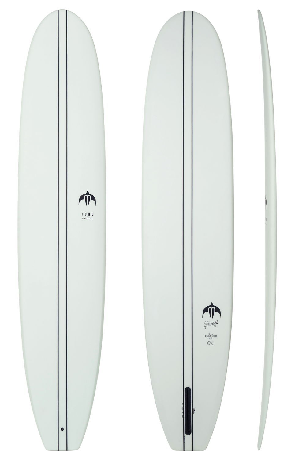 Torq Tec Delpero Pig Surfboard Clear