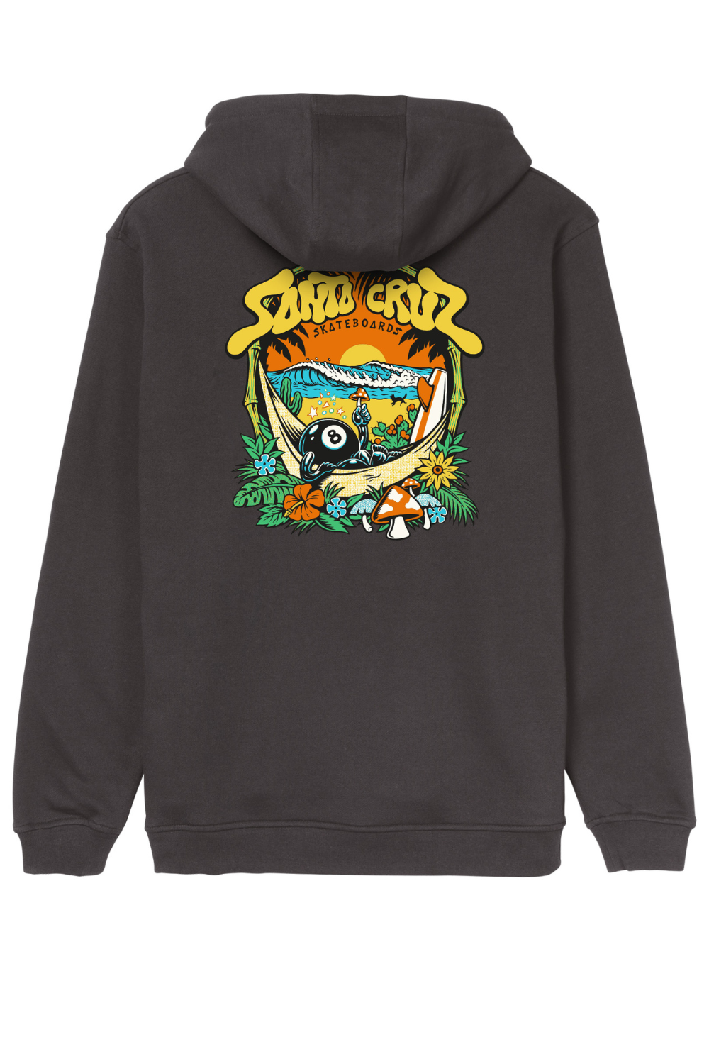 Santa Cruz Winkowski 8Baller Trip Hoody Washed Black