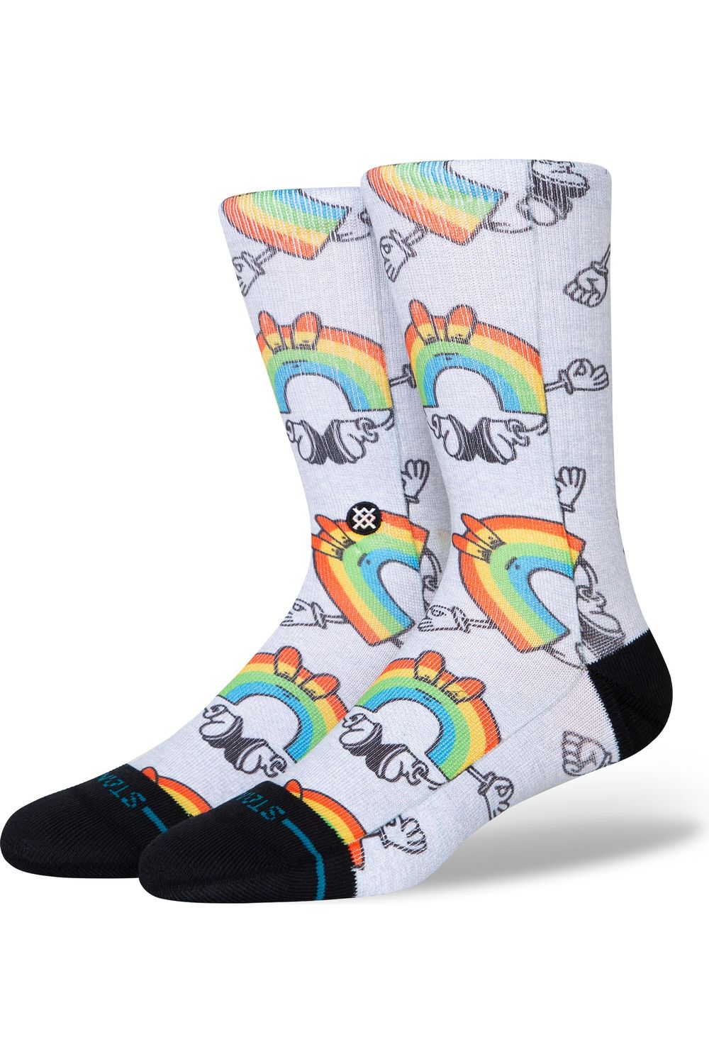 Stance Vibeon Socks Rainbow