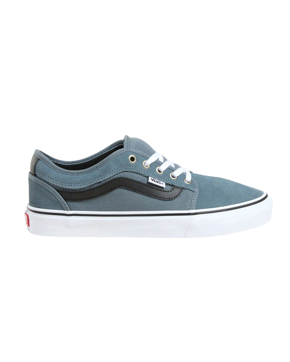 Vans Chukka Low Sidestripe Shoe Black/Slate Blue