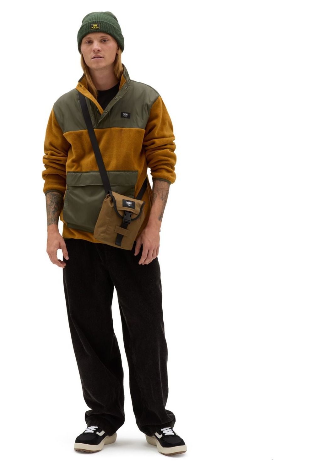 Vans Mammoth Pullover Hoody Golden Brown Grape Leaf