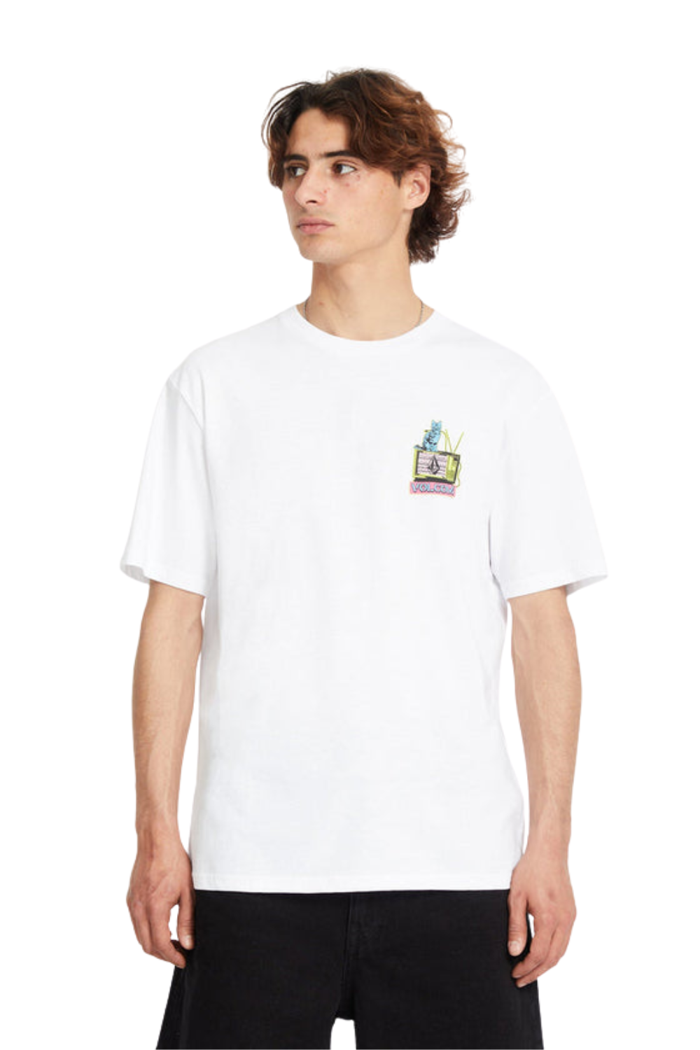 Volcom Catv Short Sleeve T-Shirt White