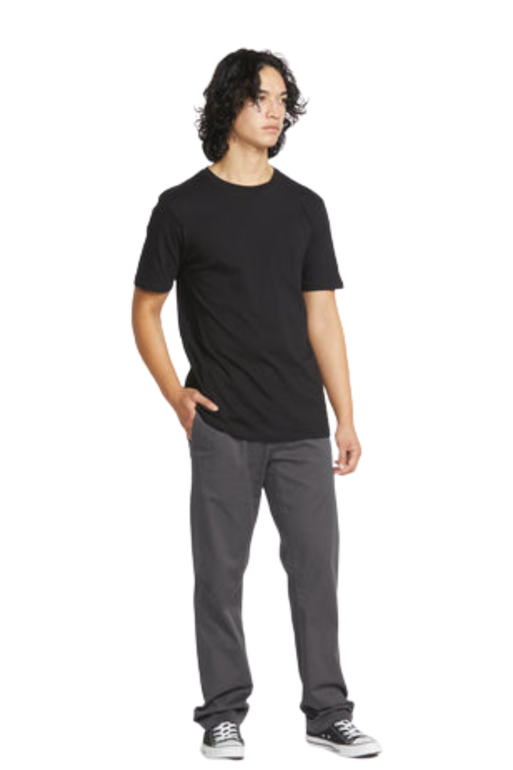 Volcom Frickin Modern Stretch Trousers Charcoal Heather