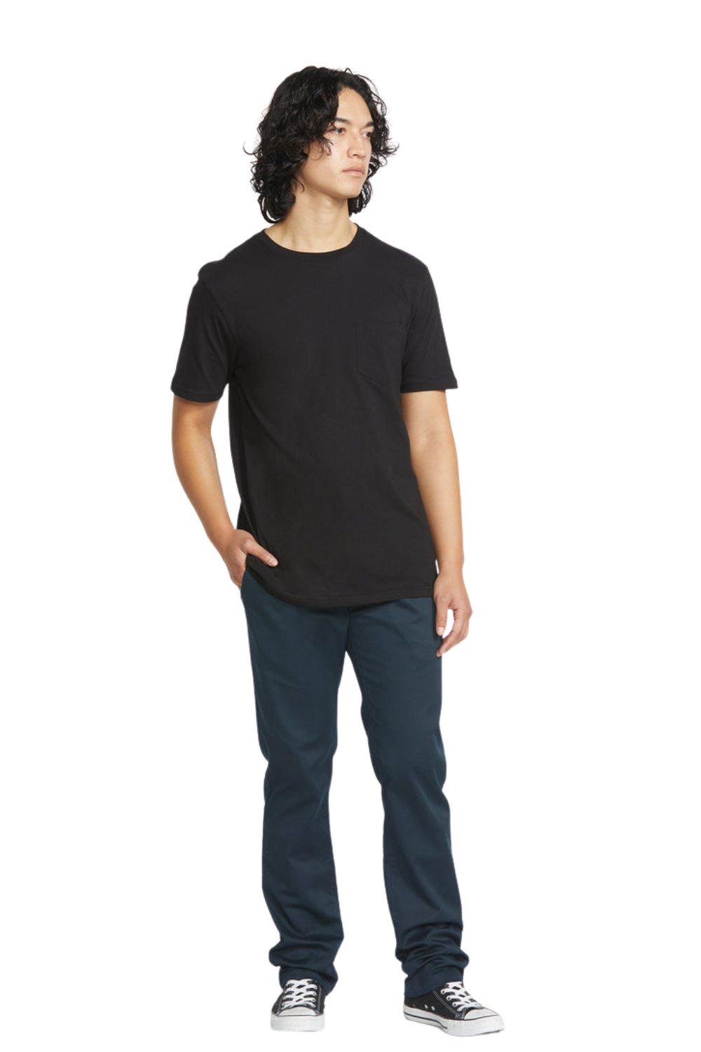 Volcom Frickin Modern Stretch Trousers Dark Navy