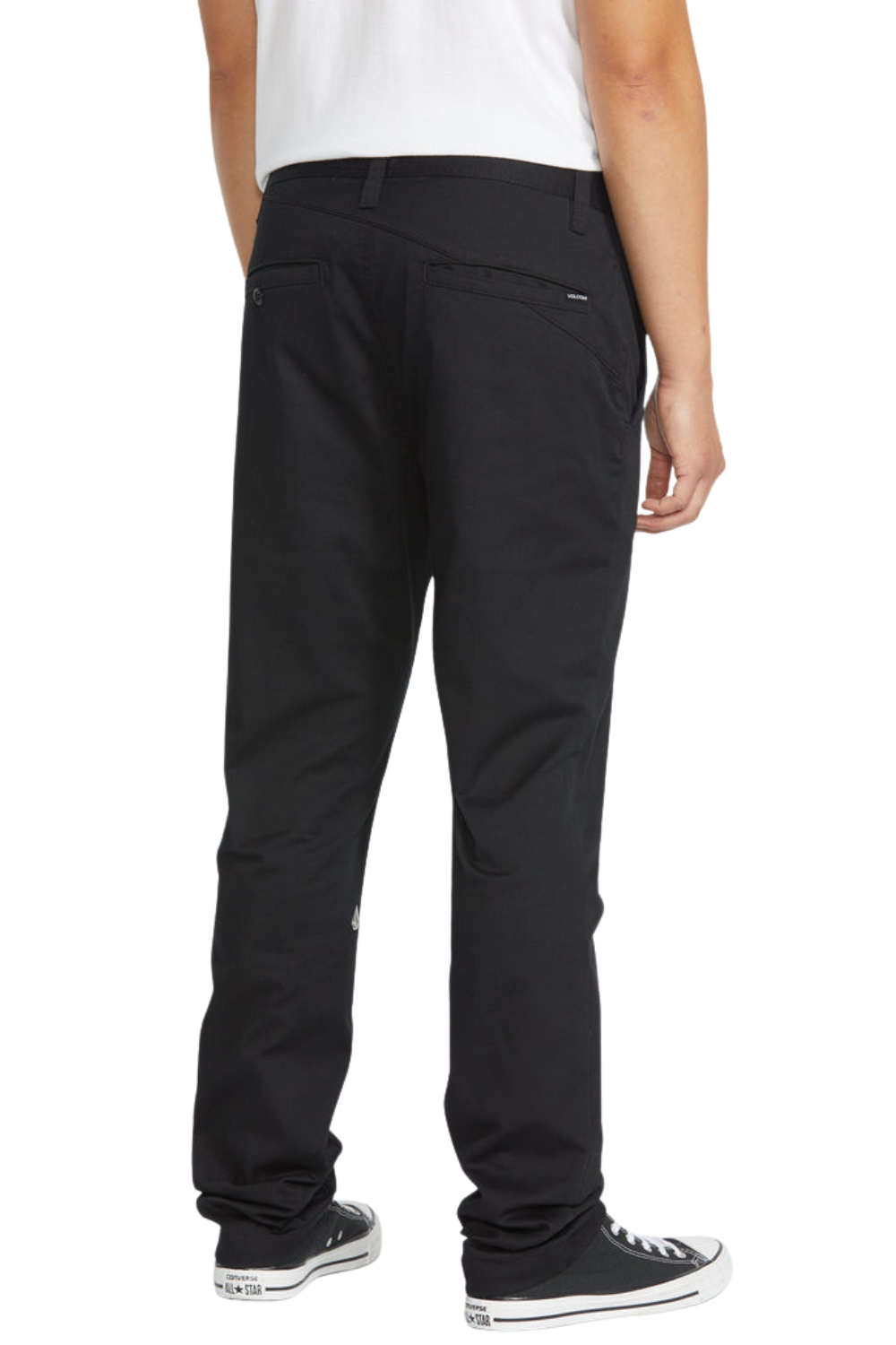Volcom Frickin Slim Stretch Chino Black
