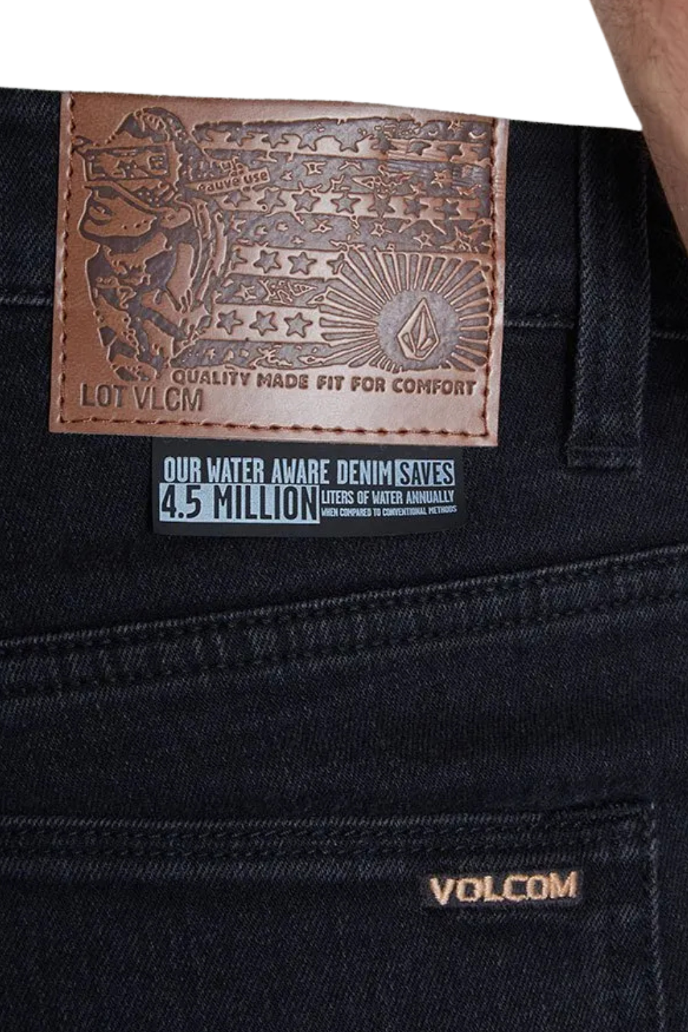 Volcom Solver Denim Jeans Black