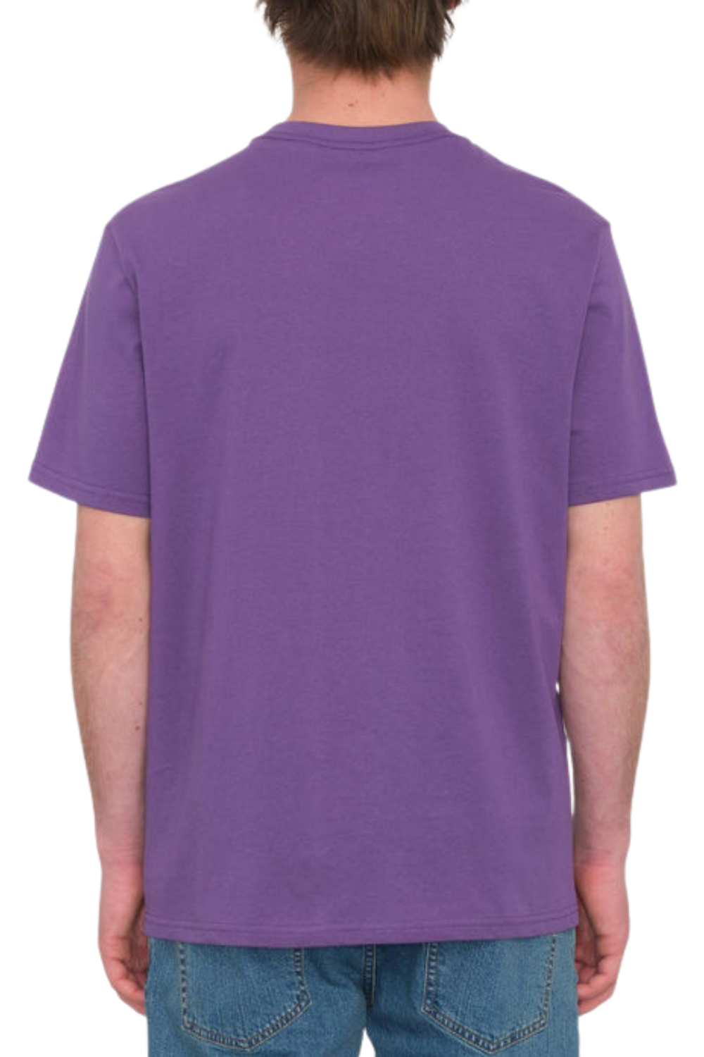 Volcom Stone Blanks Bsc Short Sleeve T-Shirt Deep Purple