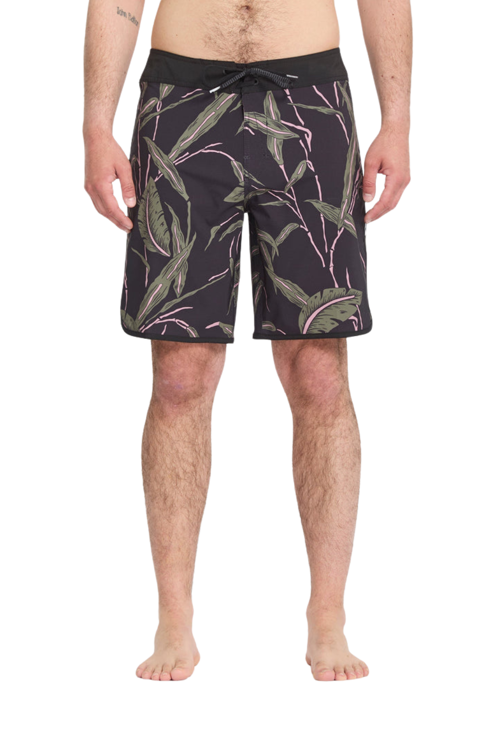 Volcom Encounter Scallop Mod Mens 19" Boardshorts Black