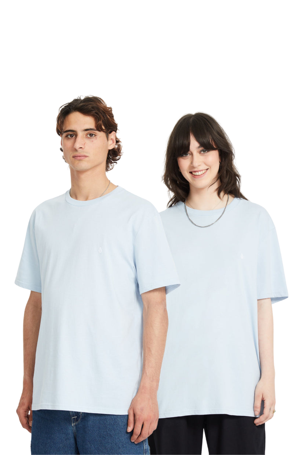 Volcom Stone Blanks Bsc Short Sleeve T-Shirt Carolina Blue