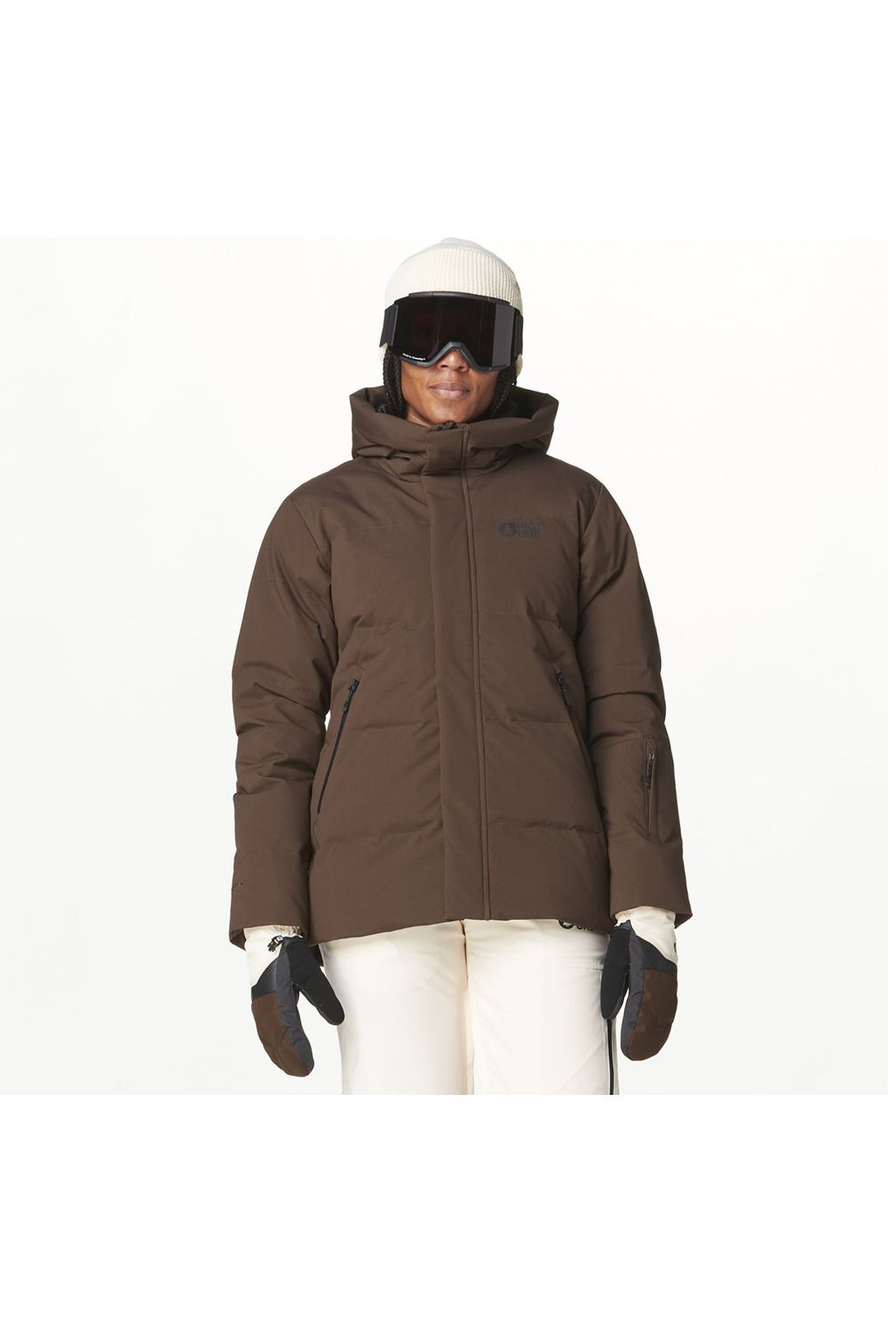 Picture Lement Snow Jacket Chicory Coffee from the front