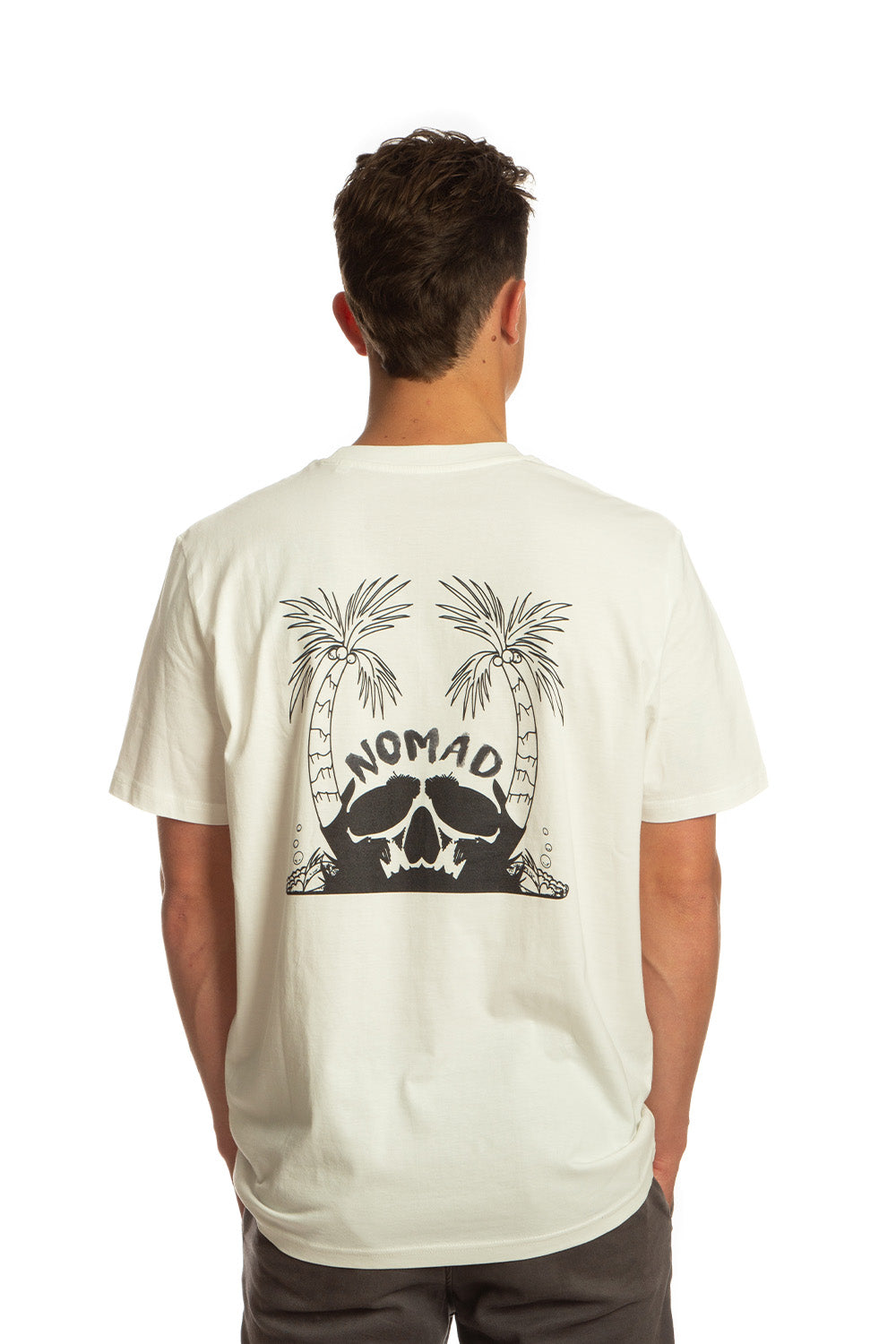 Tiki Nomad Short Sleeve T-Shirt Off White