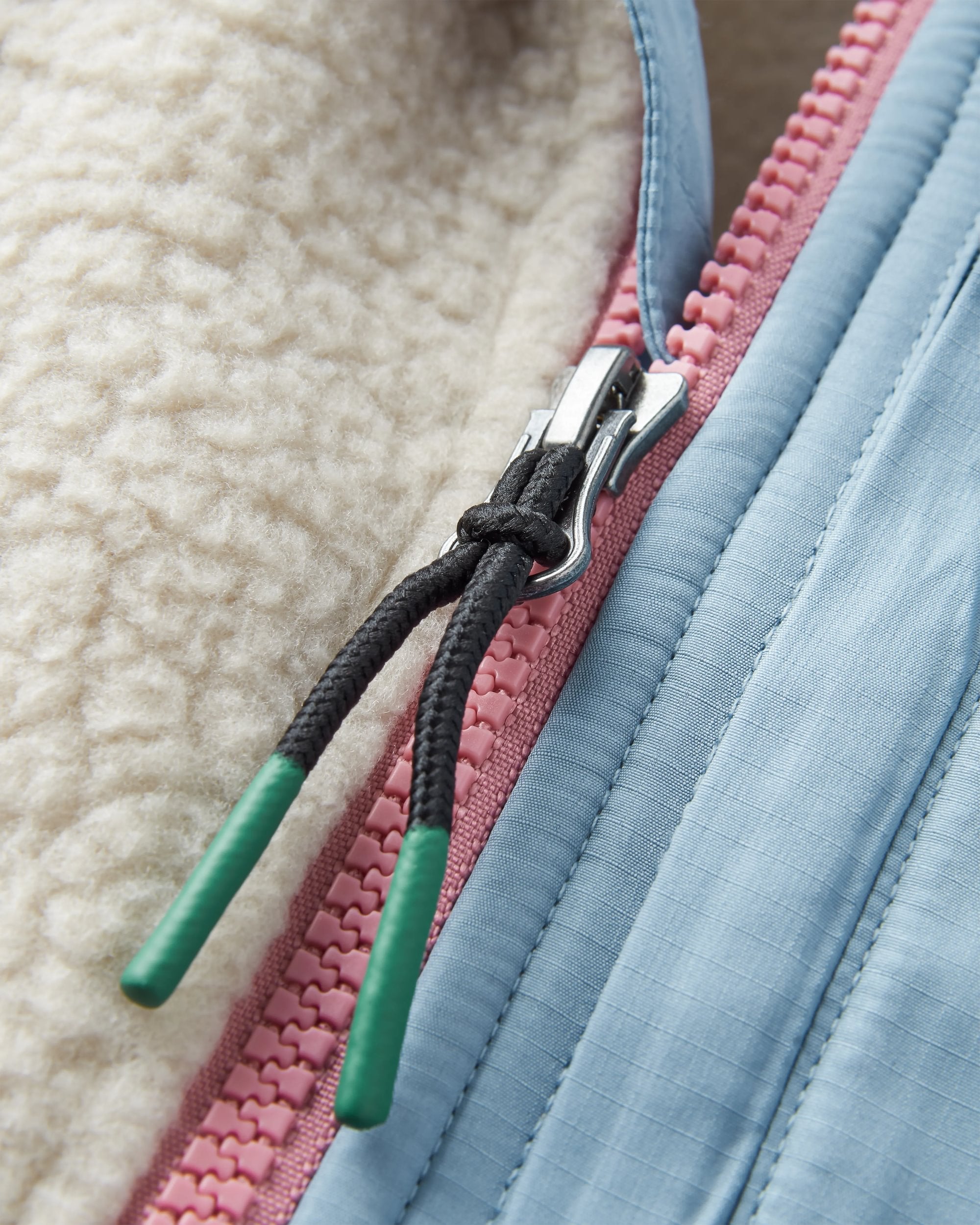 Passenger Home Womens Recycled Sherpa Fleece Oatmeal/Pink Haze