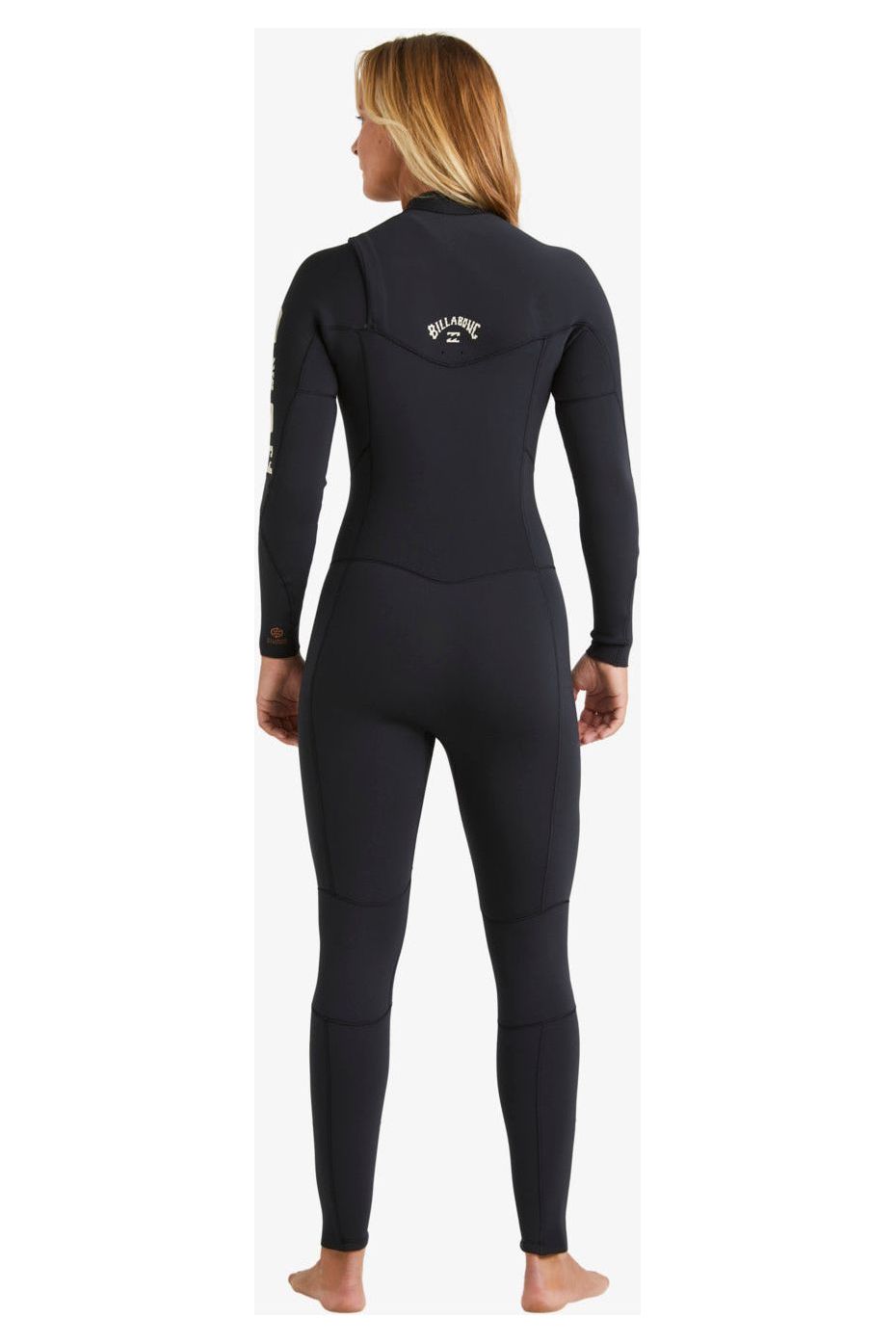 Billabong Womens 5/4 Synergy Natural Chest Zip Wetsuit Night Fall