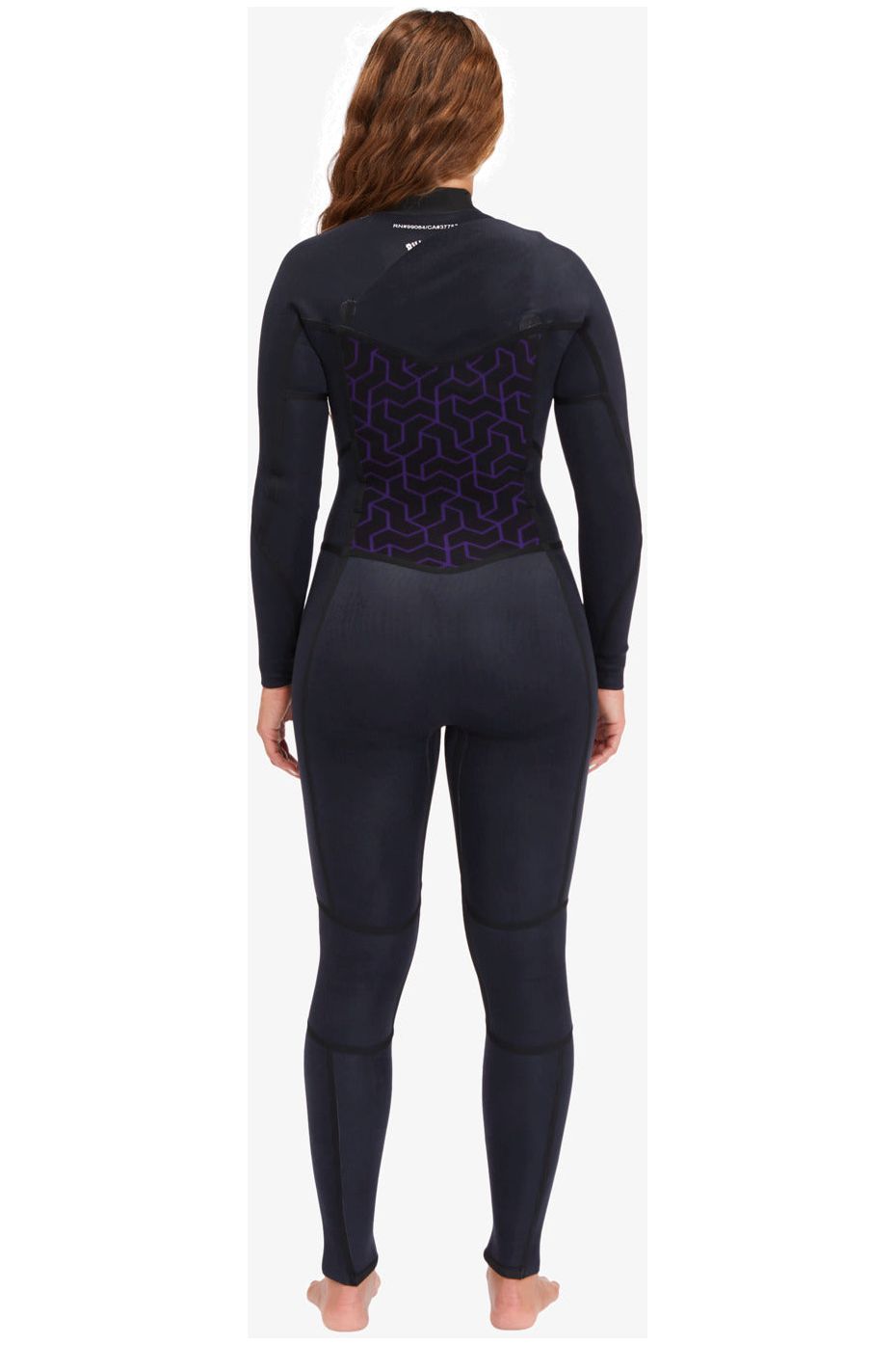 Billabong Womens 5/4 Synergy Natural Chest Zip Wetsuit Night Fall