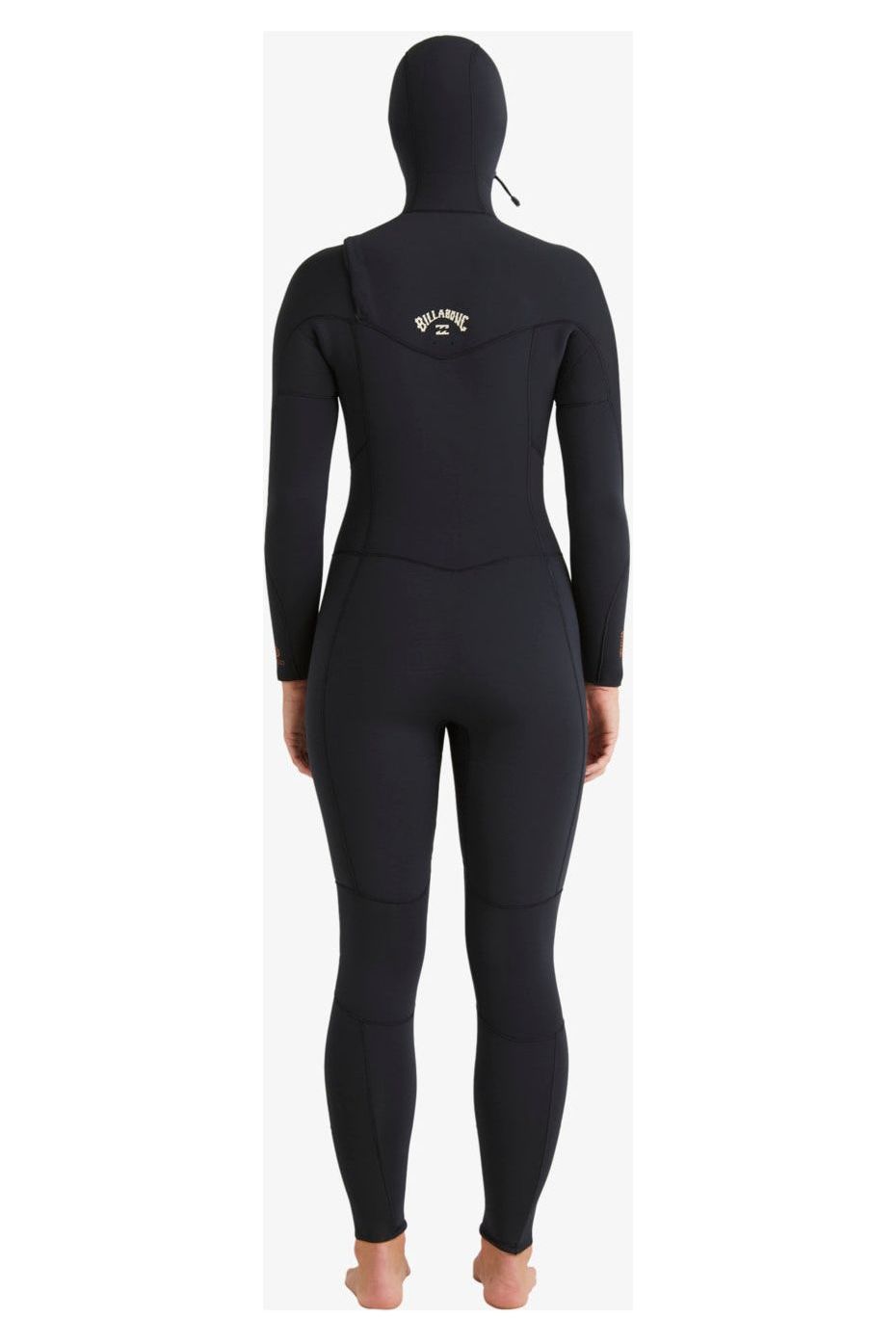 Billabong Womens 5/4 Synergy Natural Chest Zip Hooded Wetsuit Night Fall