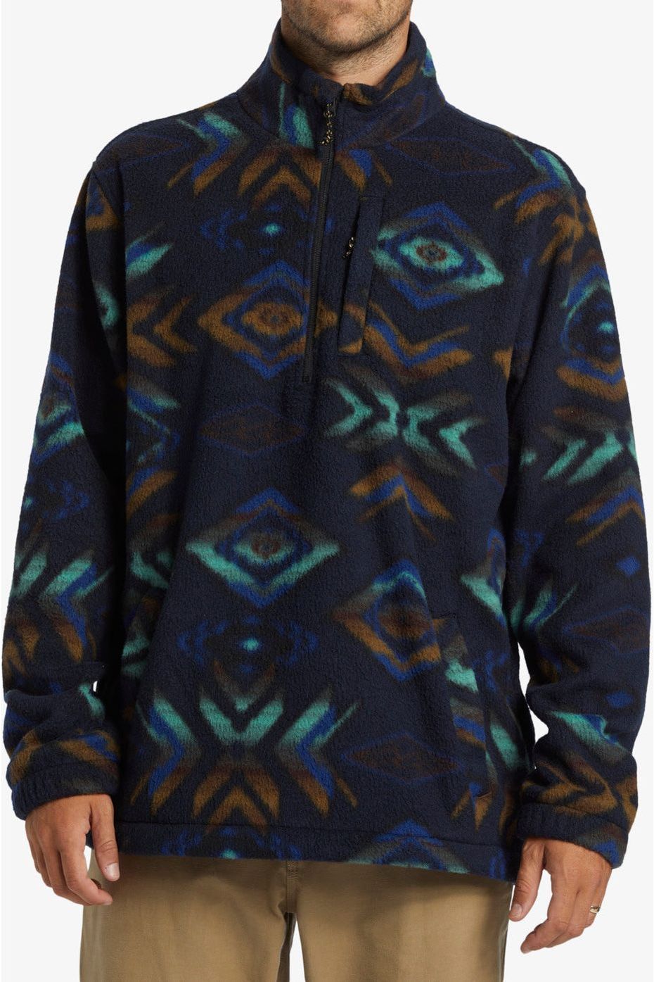 Billabong Boundary Mock Neck Navy