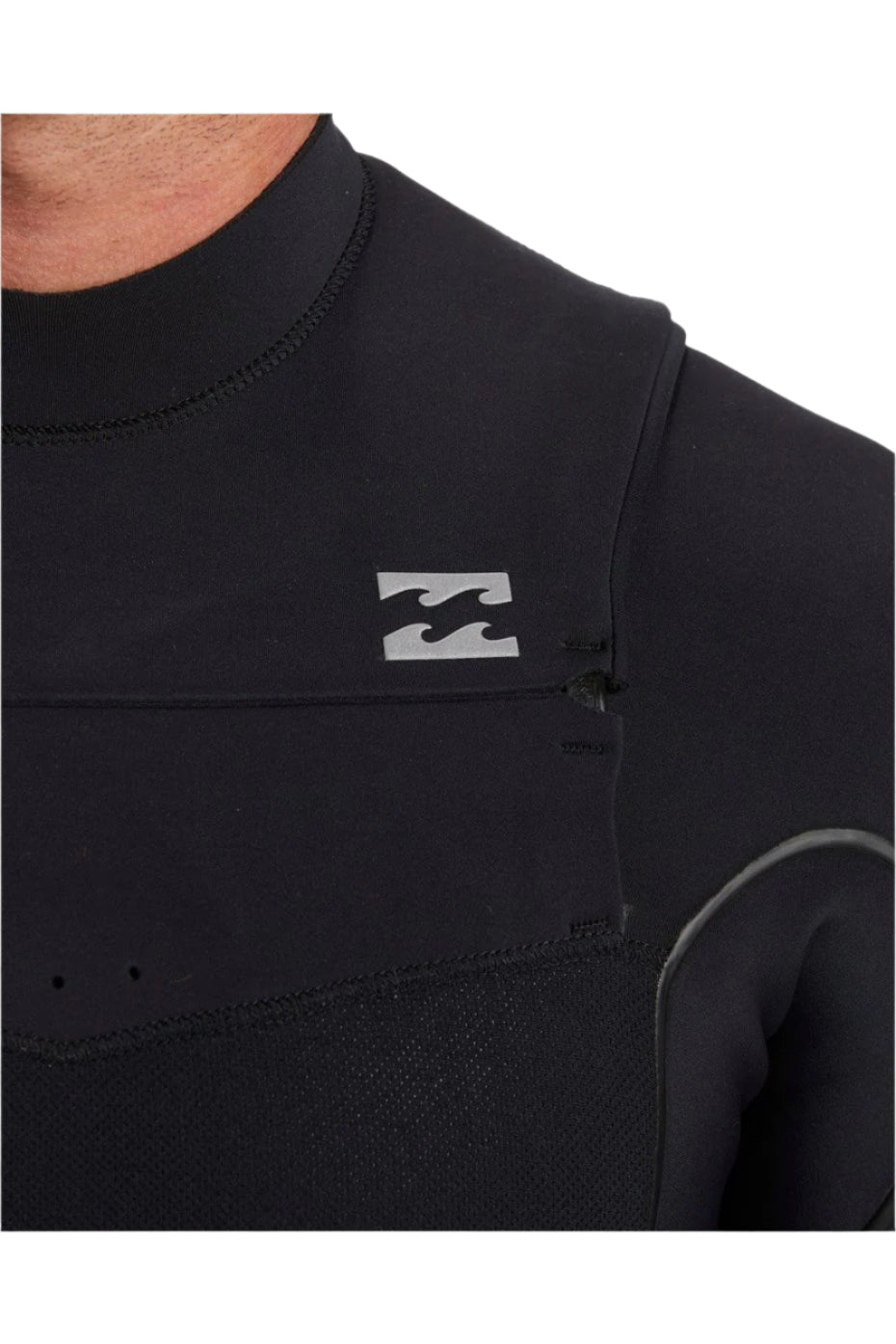 Billabong 4/3 Furnace Natural Chest Zip Wetsuit Black