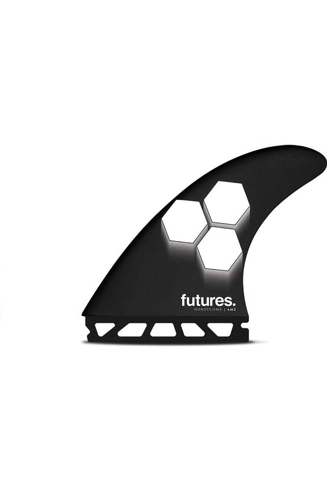 Futures AM2 Honeycomb Surfboard Thruster Fins Black/White