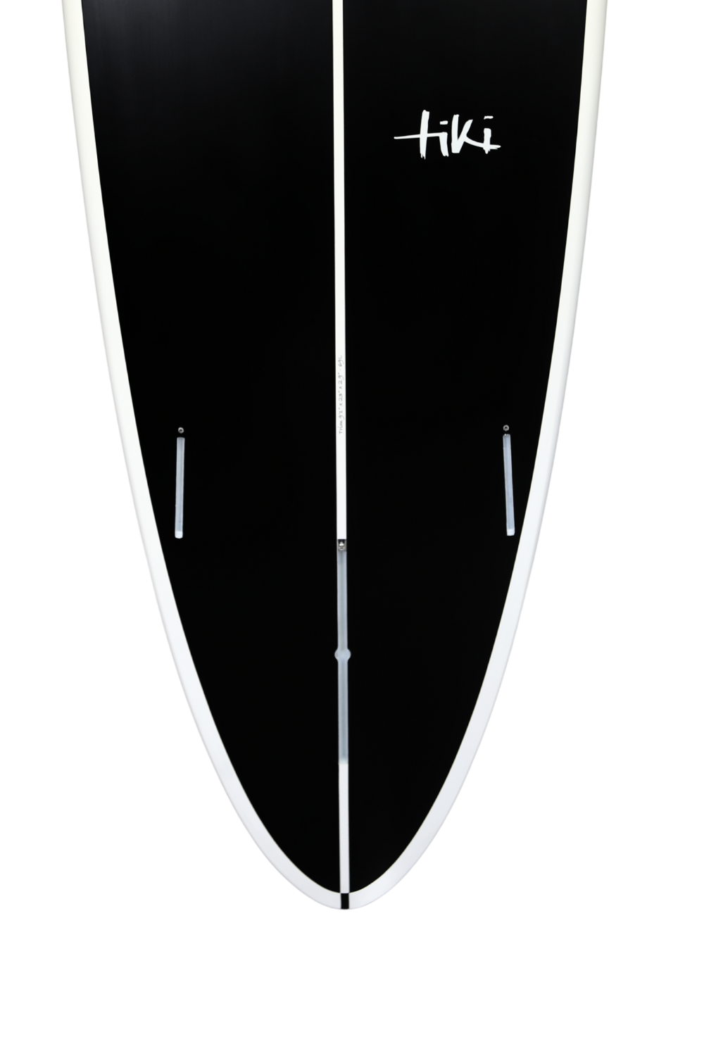 Tiki Evolution Amp'd X Trim Surfboard Black-White