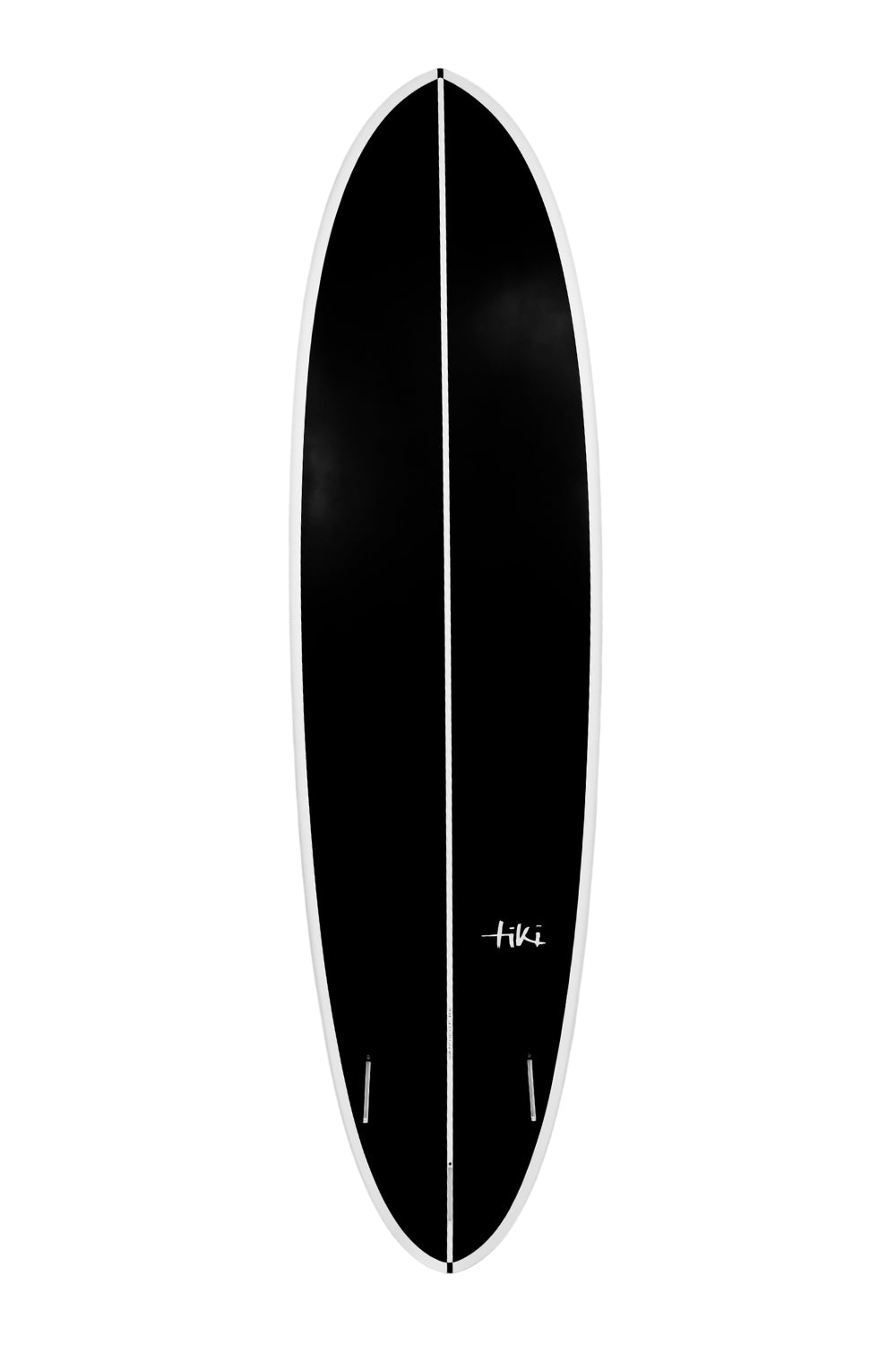 Tiki Evolution Amp'd X Glide Surfboard Black-White