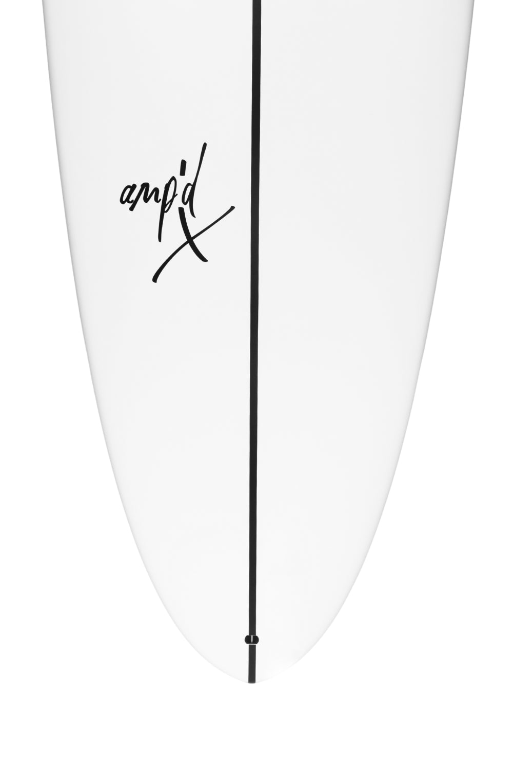 Tiki Evolution Amp'd X Glide Surfboard Black-White
