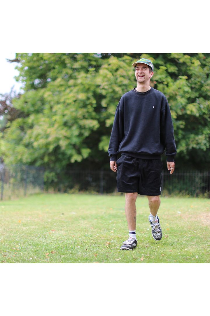 BamBooBay Chill Cord Shorts Black