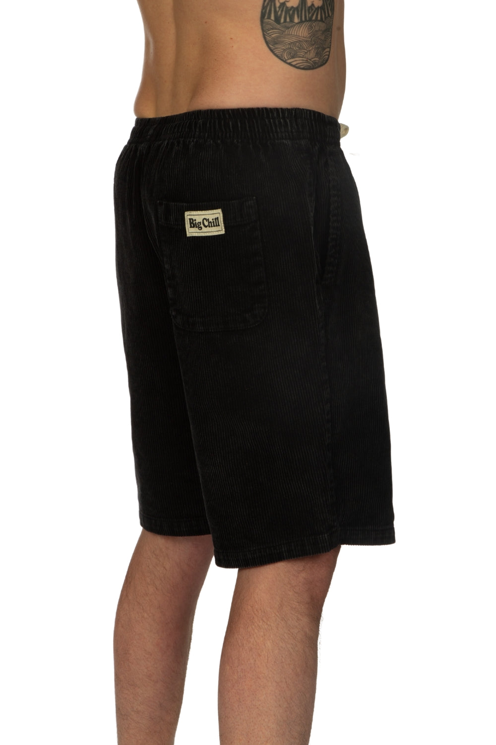 BamBooBay Big Chill Cord Shorts Washed Black