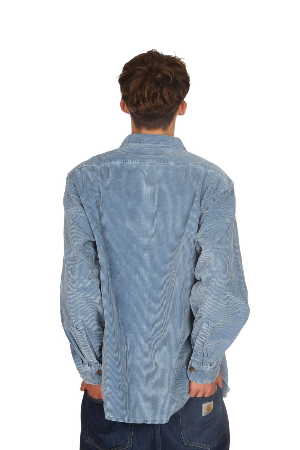 BamBooBay Chill Cord Long Sleeve Shirt Blue