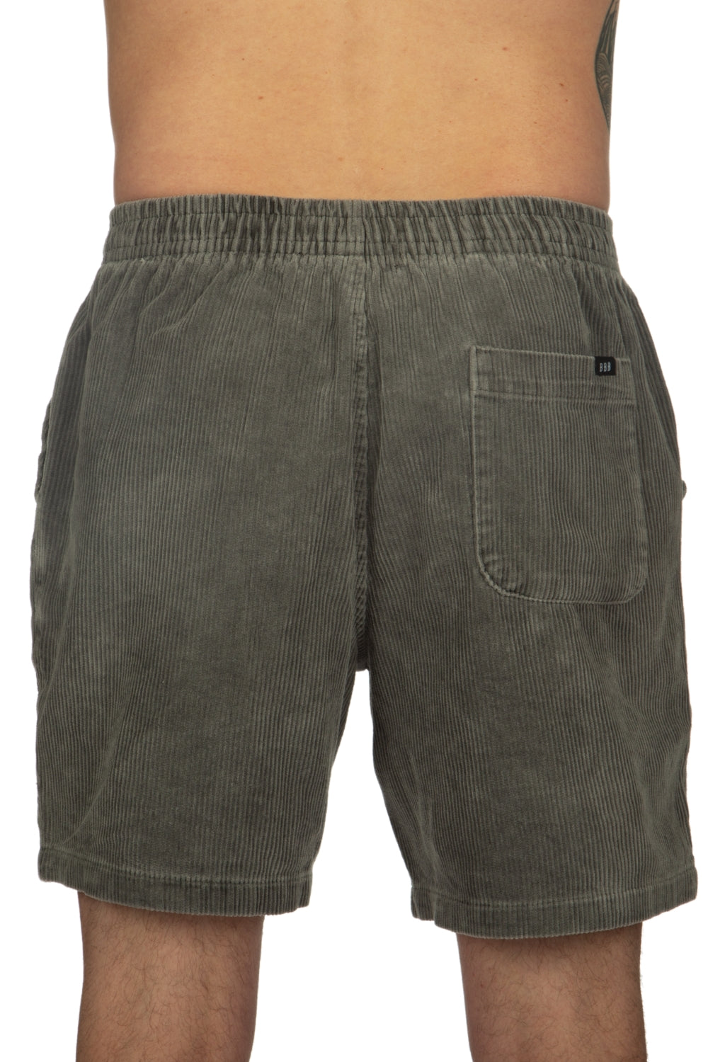 BamBooBay Chill Cord Shorts Grey