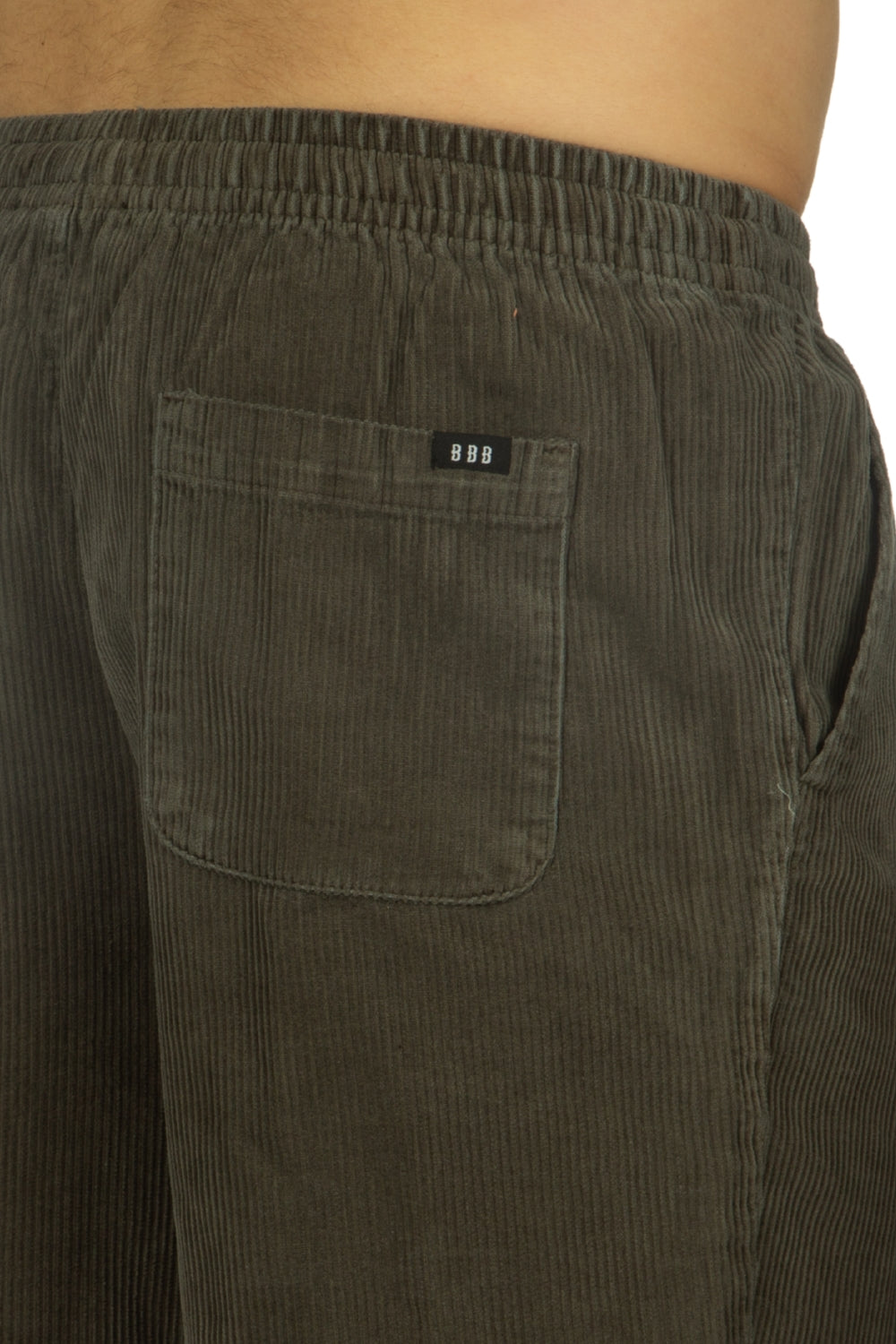 BamBooBay Chill Cord Shorts Olive