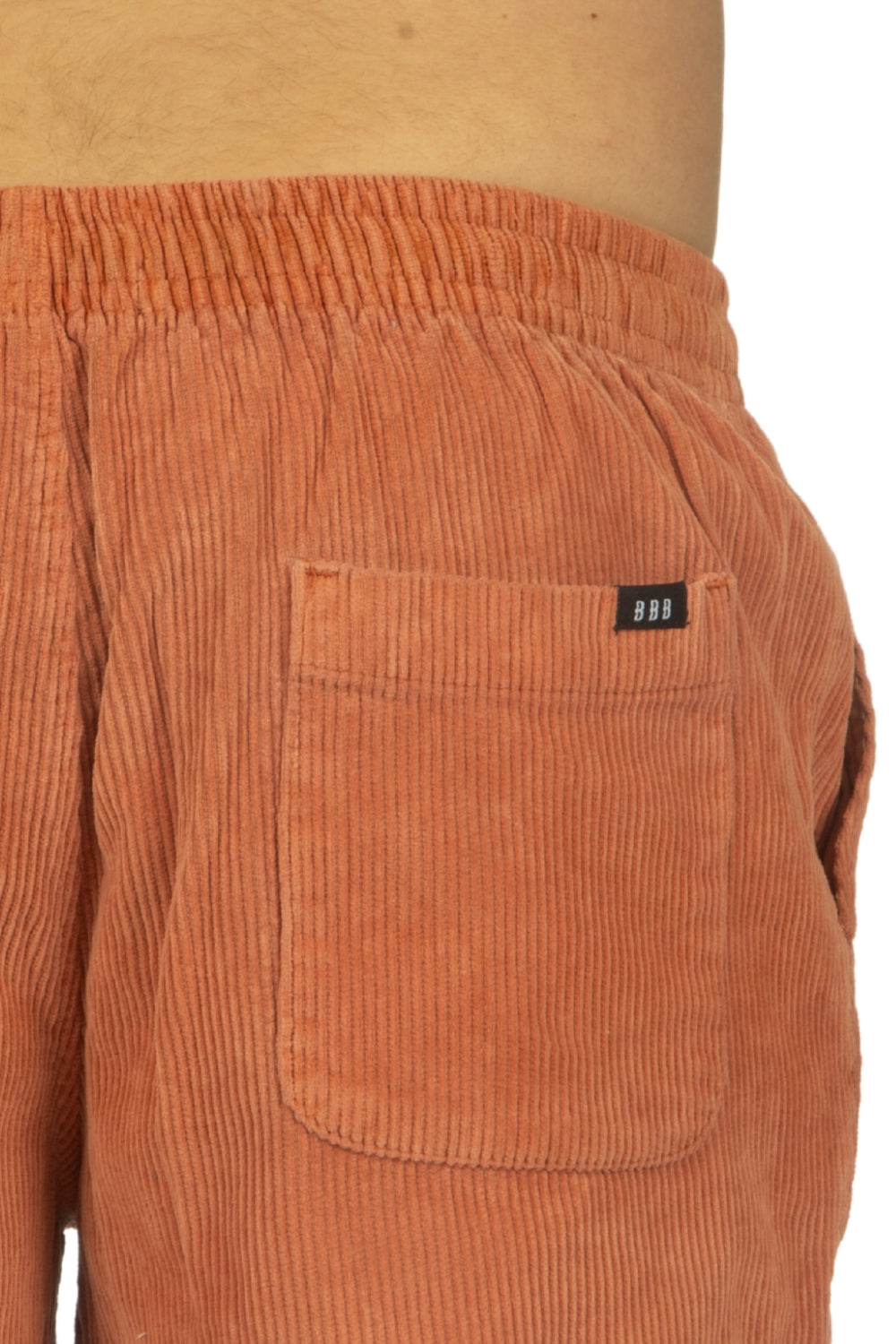 BamBooBay Chill Cord Shorts Rust