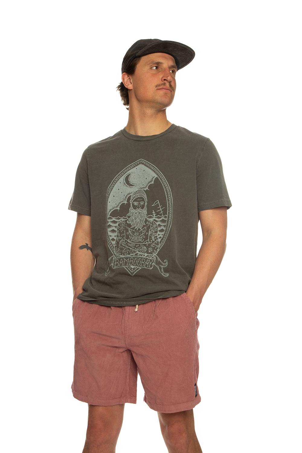 BamBooBay Chill Cord Shorts Lilac