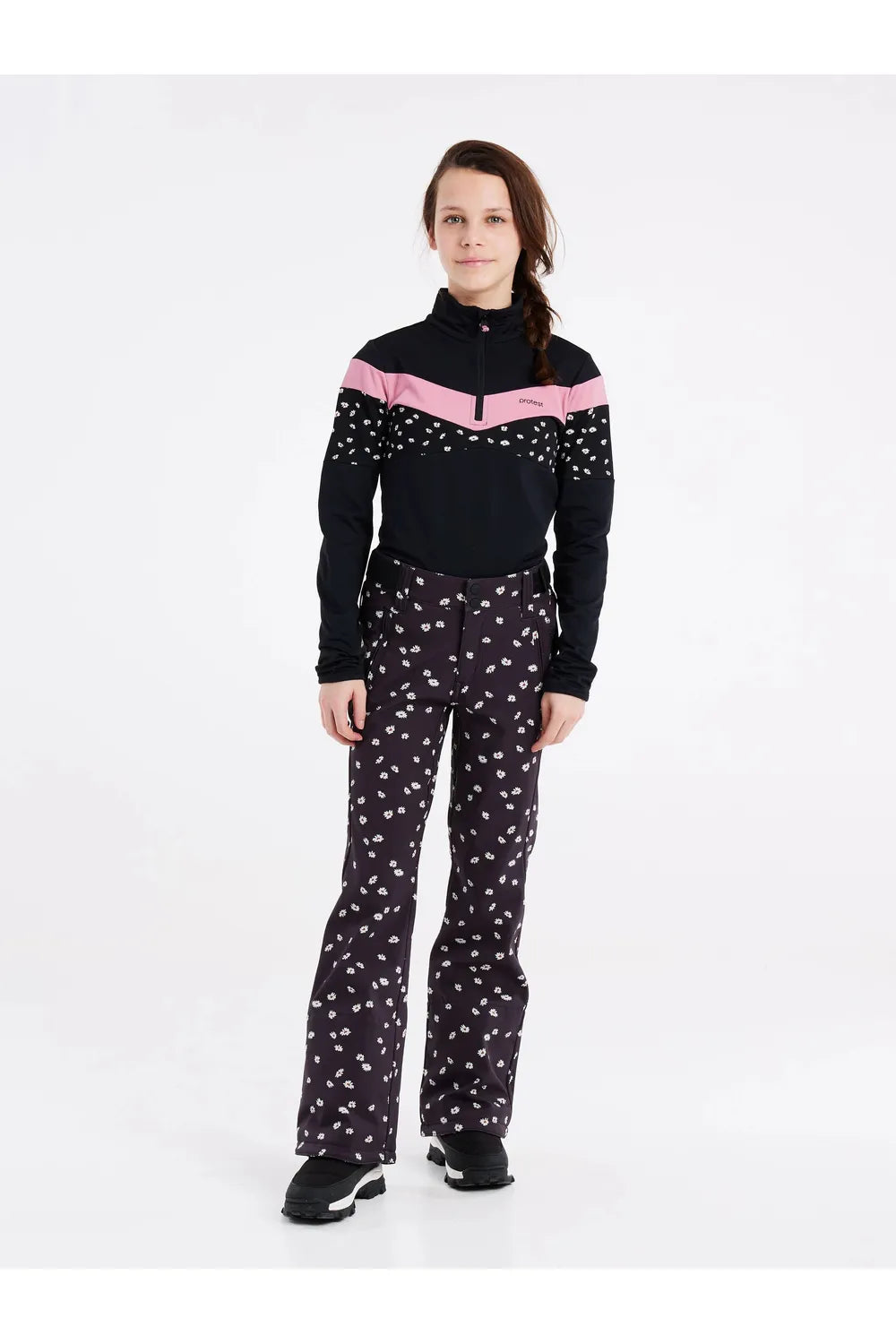 Protest Classy 23 Junior Softshell Snowpants True Black