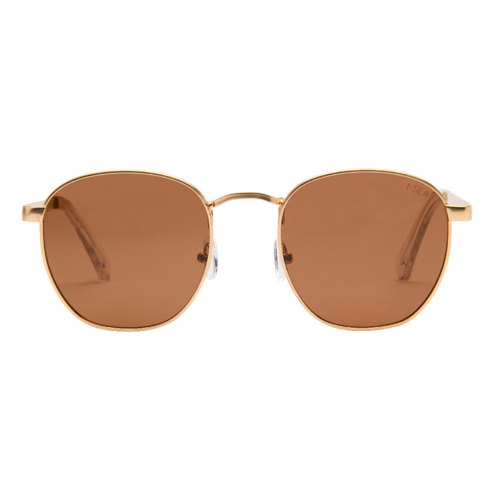 I-Sea Cooper Sunglasses Gold/Brown Polarized
