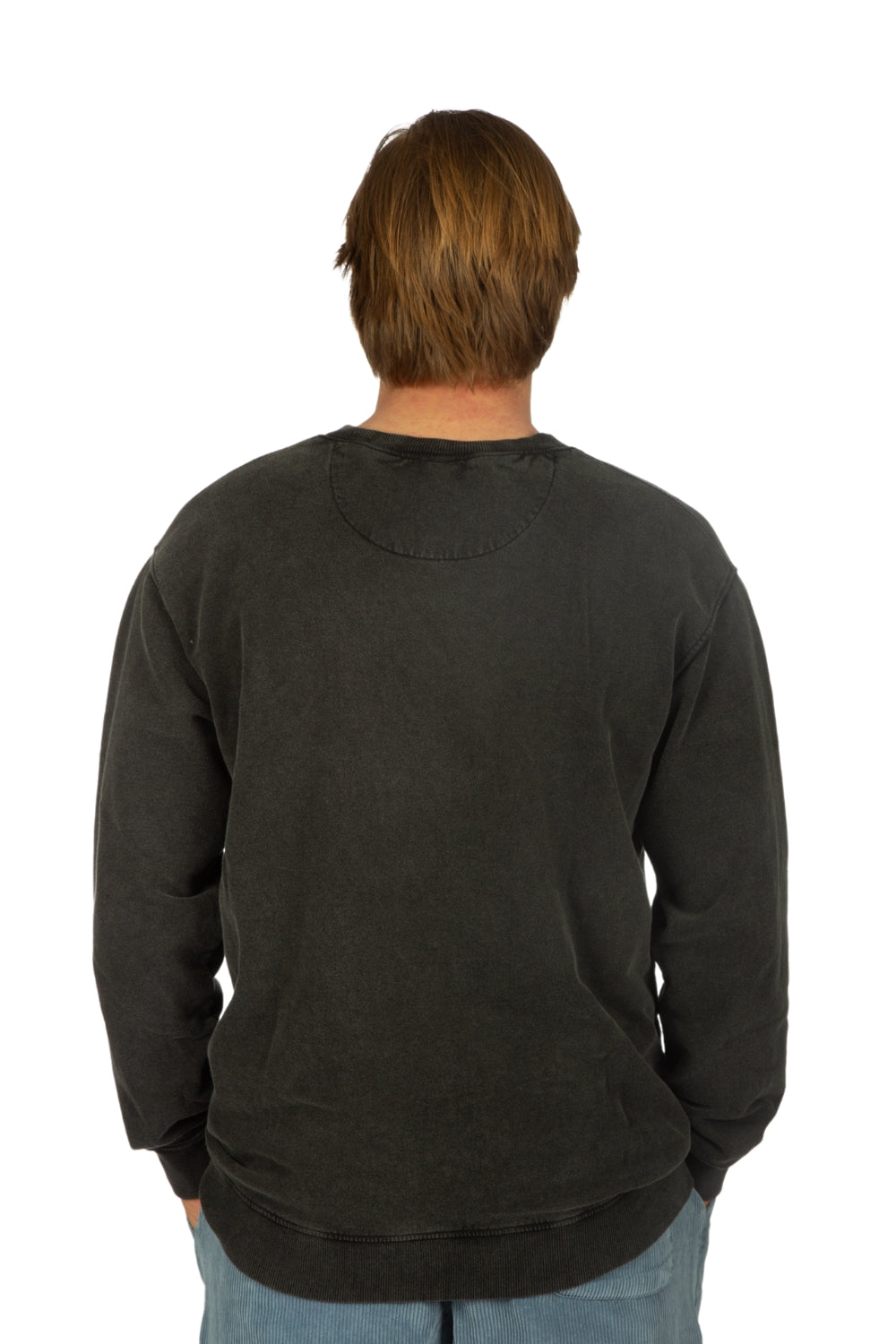 Tiki Diamond Crew Grey Wash