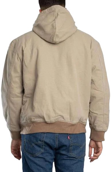 Dickies Hilham Hooded Canvas Jacket Desert Sand
