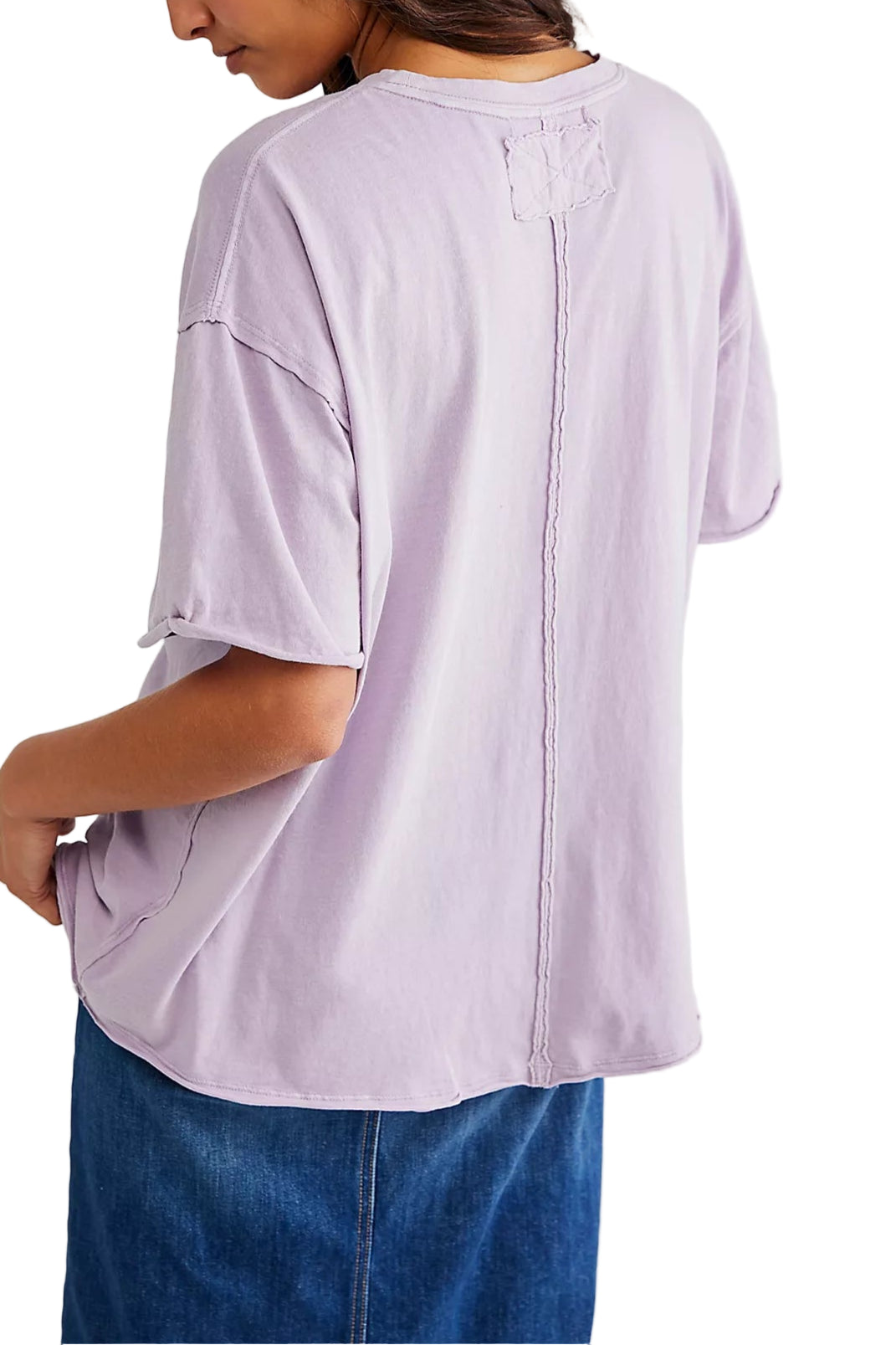 Free People Nina T-Shirt Lilac