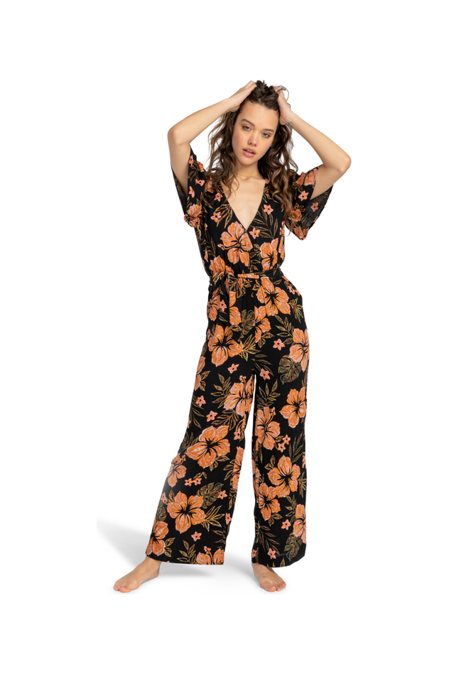 Billabong I Feel Love Jumpsuit Black Sands